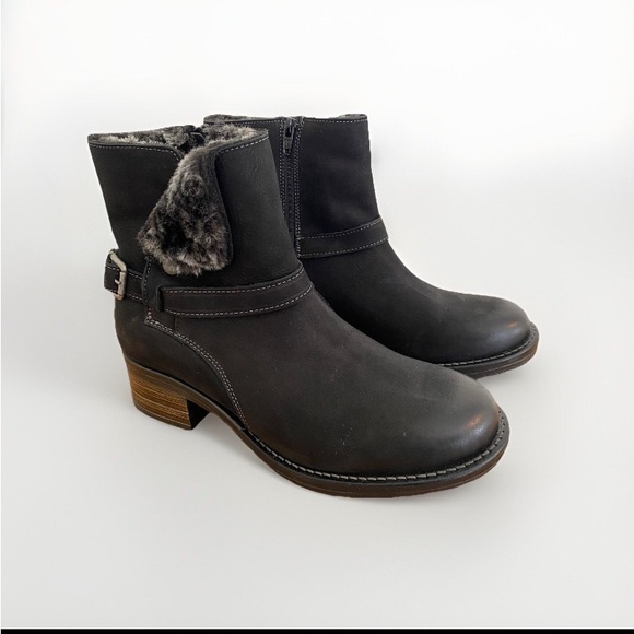 New Without Box Taos Combo Leather Engineer Boots Black Sz 41 US 10.5 - Picture 1 of 16
